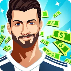 Взлом Idle Eleven - Soccer tycoon (Айдл Илевен)  [МОД Много денег] - стабильная версия apk на Андроид