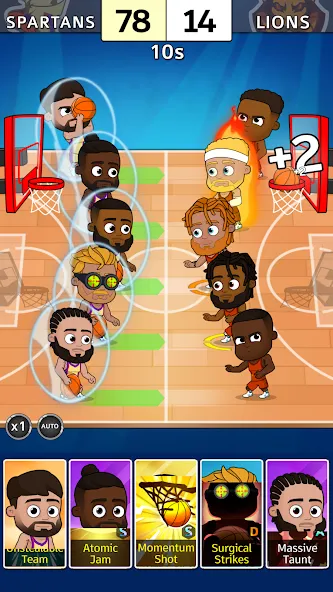 Idle Five Basketball tycoon (Айдл Файв Баскетбольный тайкун)  [МОД Меню] Screenshot 4