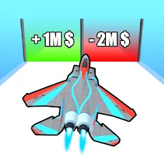 Скачать взлом Plane Evolution!  [МОД Unlocked] - стабильная версия apk на Андроид