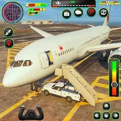 Взломанная Real Flight Sim Airplane Games (Реал Флайт Сим Авиасимуляторы игры на самолеты)  [МОД Mega Pack] - полная версия apk на Андроид