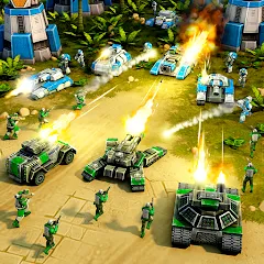 Скачать взлом Art of War 3:RTS strategy game (Арт оф Вар 3)  [МОД Mega Pack] - последняя версия apk на Андроид