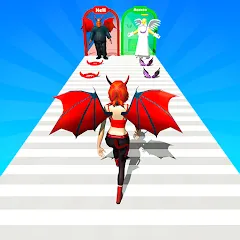 Взломанная Heaven Life Rush! Paradise Run  [МОД Menu] - последняя версия apk на Андроид