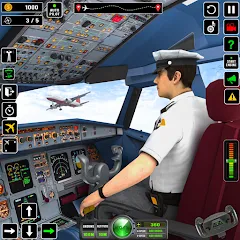Взломанная Airplane Flight Simulator 2023  [МОД Меню] - полная версия apk на Андроид