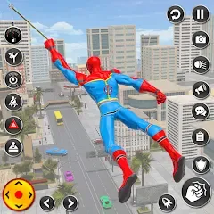 Скачать взлом Spider Rope Hero Spider Games  [МОД Все открыто] - полная версия apk на Андроид