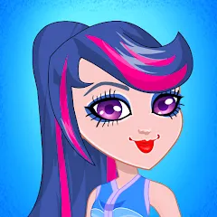 Взлом Pony College Student Dress Up (Пони Студент Колледжа Одеваются)  [МОД Меню] - стабильная версия apk на Андроид