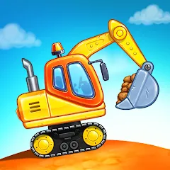 Скачать взлом Kids truck games Build a house  [МОД Unlimited Money] - последняя версия apk на Андроид