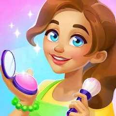 Скачать взломанную Makeover Salon: Beauty Mania (Маковер Салон)  [МОД Unlimited Money] - стабильная версия apk на Андроид