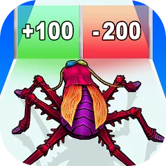 Взлом Insect Run - Spider Evolution (Инсект Эволюшн Ран)  [МОД Много денег] - последняя версия apk на Андроид