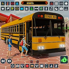 Скачать взлом School Bus 3d : City Bus Games (Школьный автобус симулятор игры на автобусе)  [МОД Unlimited Money] - последняя версия apk на Андроид