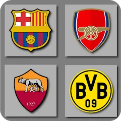 Скачать взломанную Guess the Soccer Logo Quiz  [МОД Бесконечные монеты] - последняя версия apk на Андроид