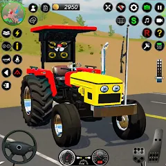 Взломанная Real Farmer Tractor Drive Game (Фармер Трактор 3Д Фермерские Игры)  [МОД Mega Pack] - полная версия apk на Андроид