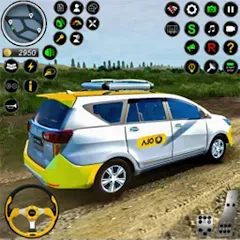 Скачать взломанную City Taxi Games Taxi Simulator (Русские такси игры на автомобилях)  [МОД Бесконечные монеты] - полная версия apk на Андроид