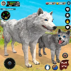 Взлом Wild Wolf Simulator Games  [МОД Mega Pack] - стабильная версия apk на Андроид