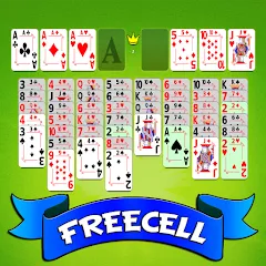 Скачать взломанную FreeCell Solitaire - Card Game  [МОД Menu] - последняя версия apk на Андроид