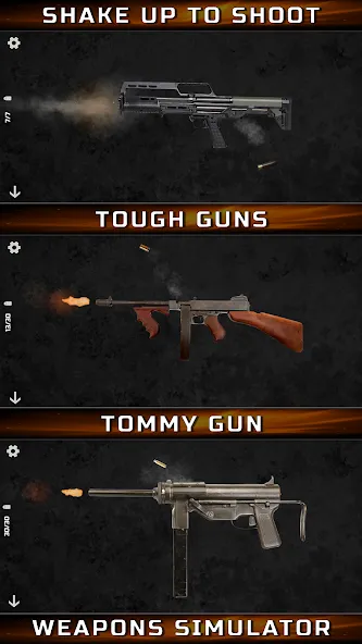 Gun Simulator : Tough Guns  [МОД Unlimited Money] Screenshot 5