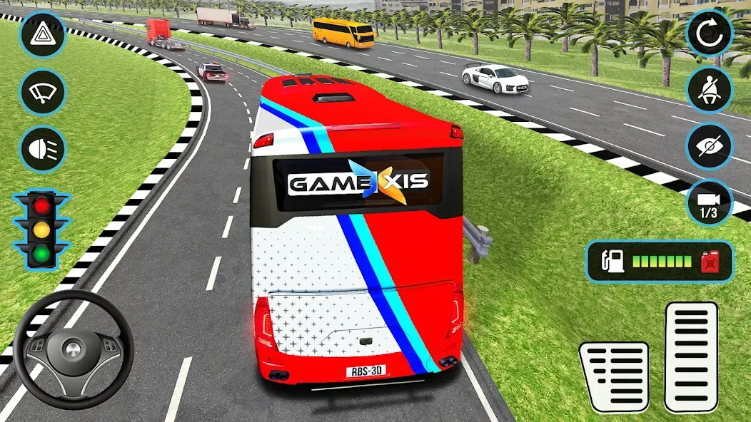 Real Bus Simulator: WW BusTour (Риал Бас Симулятор)  [МОД Unlimited Money] Screenshot 1