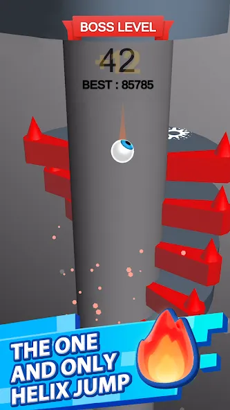 Helix Jump (Хеликс Джамп)  [МОД Unlimited Money] Screenshot 1