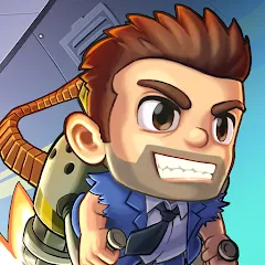 Взломанная Jetpack Joyride (Джетпак Джойрайд)  [МОД Unlocked] - последняя версия apk на Андроид