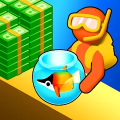 Скачать взломанную Aquarium Land - Fishbowl World (Аквариум Лэнд)  [МОД Unlocked] - полная версия apk на Андроид
