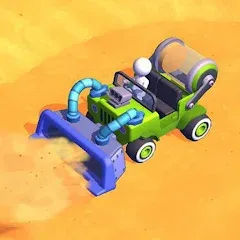 Скачать взлом Sand Miner: Idle Mining Game (Сэнд Майнер)  [МОД Много монет] - полная версия apk на Андроид