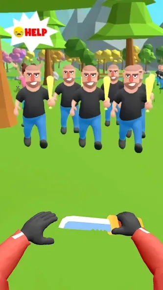 Hit Master 3D - Knife Assassin (Хит Мастер 3Д)  [МОД Бесконечные монеты] Screenshot 2