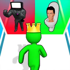 Взломанная Giant Rush! - Fighting Games  [МОД Меню] - стабильная версия apk на Андроид