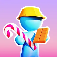 Скачать взломанную Candy Factory (Кэнди Фактори)  [МОД Unlocked] - полная версия apk на Андроид