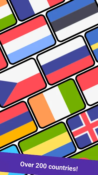 Geomi — Flags & Countries  [МОД Меню] Screenshot 2