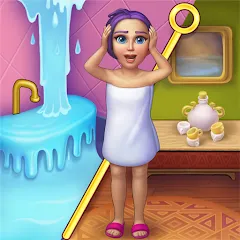 Взломанная Open House: Match 3 puzzles (Открытый дом)  [МОД Много денег] - полная версия apk на Андроид