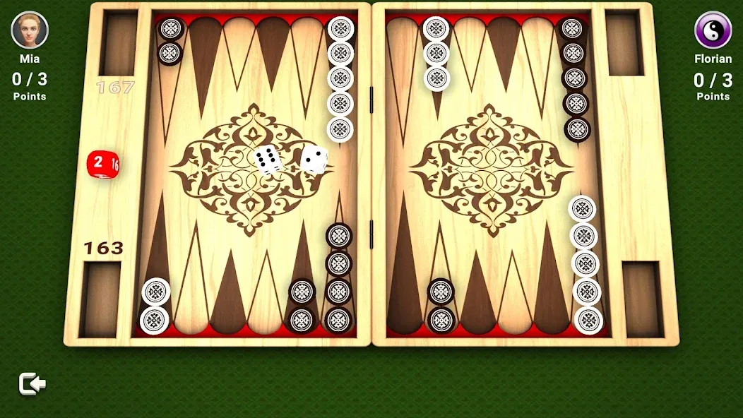 Backgammon -  Board Game  [МОД Все открыто] Screenshot 1