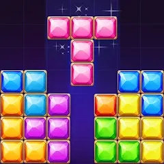 Взлом Block Puzzle - Gem Block (Блокпазл блокголоволомка)  [МОД Все открыто] - стабильная версия apk на Андроид