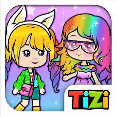 Взломанная Tizi Town: Doll Dress Up Games  [МОД Mega Pack] - последняя версия apk на Андроид