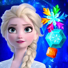 Скачать взломанную Disney Frozen Adventures (Дисней)  [МОД Unlocked] - последняя версия apk на Андроид