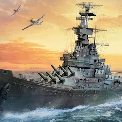 Скачать взлом WARSHIP BATTLE:3D World War II  [МОД Бесконечные монеты] - последняя версия apk на Андроид