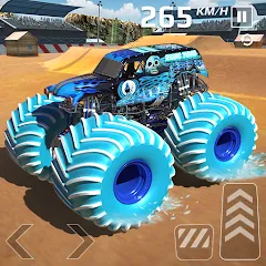 Скачать взлом Car Games: Monster Truck Stunt (Монстртрак стант)  [МОД Unlocked] - полная версия apk на Андроид