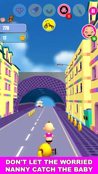 Baby Run The Babysitter Escape  [МОД Unlocked] Screenshot 3