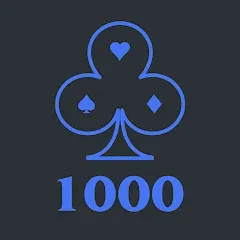Взломанная 1000 (Thousand) Card game (тысяча)  [МОД Много монет] - полная версия apk на Андроид