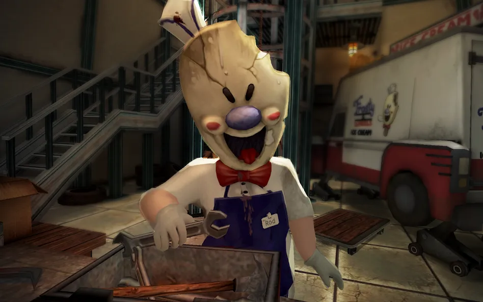 Ice Scream 4: Rod's Factory (Айс Скрим 4)  [МОД Меню] Screenshot 2