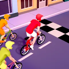 Взломанная Bike Rush (Байк Раш)  [МОД Много денег] - последняя версия apk на Андроид