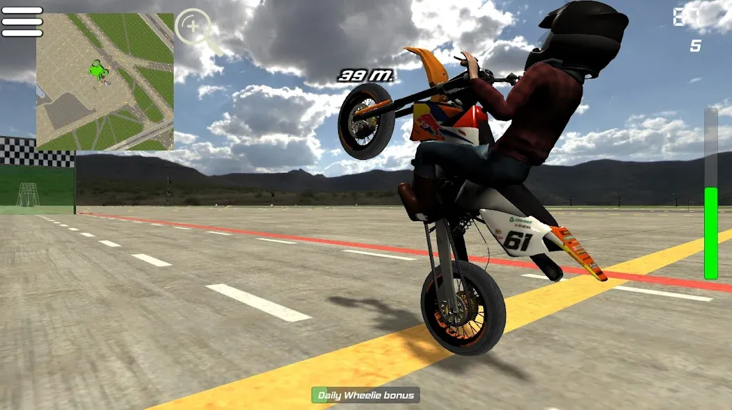 Wheelie King 5 (Уили Кинг 5)  [МОД Все открыто] Screenshot 1
