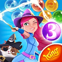 Взлом Bubble Witch 3 Saga (Бабл Витч 3 Сага)  [МОД Бесконечные монеты] - последняя версия apk на Андроид