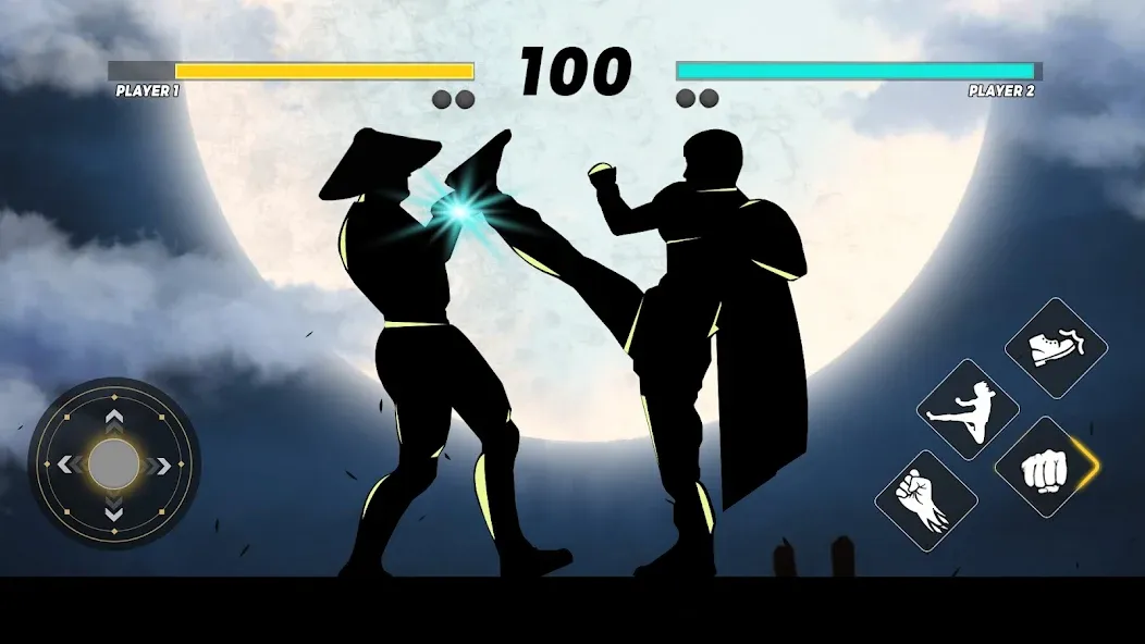 Sword Shadow Fighting Game 3D  [МОД Бесконечные монеты] Screenshot 3