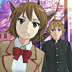 Скачать взлом High School Simulator 2018 (Хай Скул Симулятор 2018)  [МОД Меню] - стабильная версия apk на Андроид