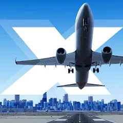 Взлом X-Plane Flight Simulator  [МОД Много монет] - последняя версия apk на Андроид