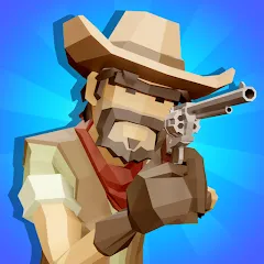 Скачать взлом Western Cowboy: Shooting Game (Вестерн Каубой)  [МОД Menu] - стабильная версия apk на Андроид