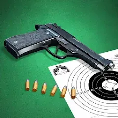 Скачать взломанную Pistol shooting. Desert Eagle (Пистолет стрельбы симулятор)  [МОД Все открыто] - полная версия apk на Андроид