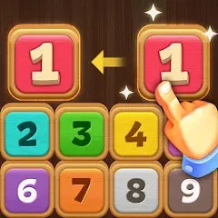 Взлом Merge Wood: Block Puzzle (Мерж Вуд)  [МОД Бесконечные монеты] - полная версия apk на Андроид