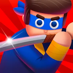 Взлом Mr Ninja - Slicey Puzzles (Мистер Ниндзя)  [МОД Mega Pack] - полная версия apk на Андроид
