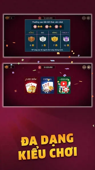 Tiến Lên - Tien Len Mien Nam  [МОД Много монет] Screenshot 3