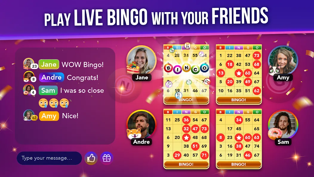 Live Play Bingo: Real Hosts (Лайв Плей Бинго)  [МОД Бесконечные деньги] Screenshot 5